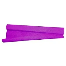 PAPEL CREPOM VIOLETA 48CMX2,0-FINO-ROLO - 14243