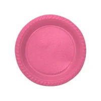 PRATO PL 15CM RASO ROSA VITALFORM C/10 - 15265