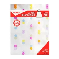 SACOS PL PP 10X14 COLORS C/50 - 14579