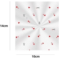 SACOS PL PP 10X14 MINI LOVE PT C/CEM - 15456