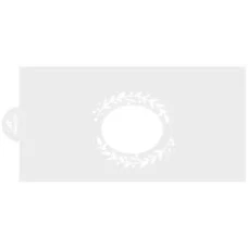 STENCIL DECORATIVO BLUE STAR FLORAL BLUE STAR MOLDURA FLORES - 13369