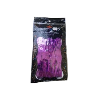 CORTINA METALIZADA ROXO 100CMX200CM SILVER PLASTIC REF HA418 - 17618 