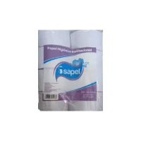 PAPEL HIGIENICO ROLAO ISAPEL CELULOSE ROXO 8X300 - 18398