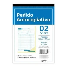 TALAO DE PEDIDO GR 2V AUTOCOPIATIVO C/5 - 14754