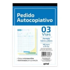 TALAO DE PEDIDO PEQUENO 105X166-PCT C/10 - 14752
