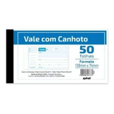 TALAO DE VALE C/ CANHOTO-50FLS-PCT C/10 - 4966