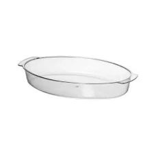 TRAVESSA OVAL CRISTAL 20X29X4,5 UNDADE - 12716