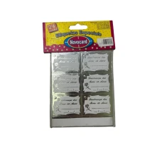  ETIQUETA DE LEMBRANÇA DO MEUS 15 ANOS SAPATINO KID ART COM 50 - 14291