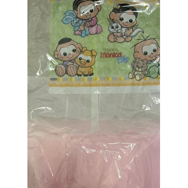 BABADO DECORADO CREPOM 4M TURMA DA MONICA BABY - 2493 