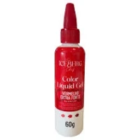 CORANTE ALIM EM GEL 60G CHEF VERMELHO UN - 18396