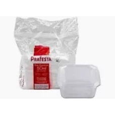 POTE QUADRADO COM TAMPA 150ML PRAFESTA COM 20 - 6609