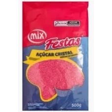 ACUCAR CRISTAL ROSA DUAS RODAS 500G - 18392