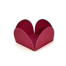  FORMINHA MINI 4 PÉTALAS MARSALA FUNFESTAS COM 50 -8828 