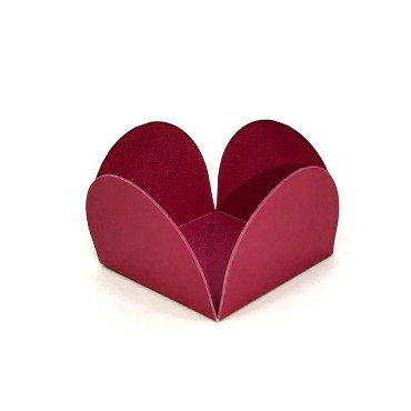  FORMINHA MINI 4 PÉTALAS MARSALA FUNFESTAS COM 50 -8828 
