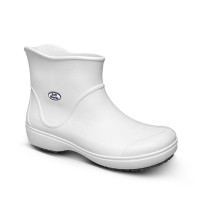 3707 - BOTA CANO CURTO 40 BRANCO BB85 SOFT WORKS