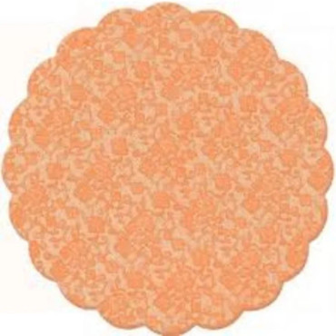 11591-FUNDO DECORADO LARANJA SALMÃO REDONDO 9 COM 100