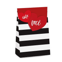 CAIXA AMO VOCÊ TRAPÉZIO GRANDE CROMUS - 7549