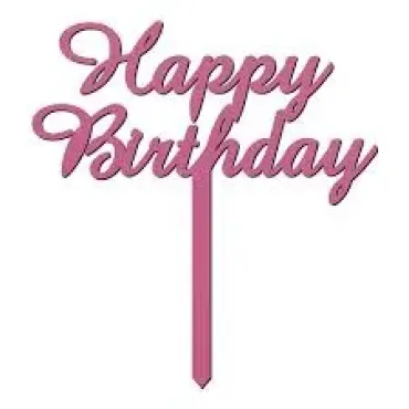 11754 - TOPO HAPPY MDF ROSA