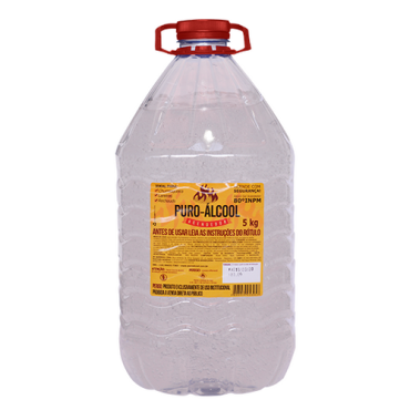 14185 - ÁLCOOL GEL 80º INPM PARA ACENDER GALÃO 5L