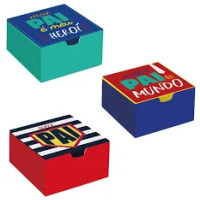 6859 - CAIXA PAIS PARA 4 BRIGADEIROS CROMUS COM 10