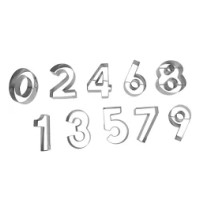 5411 - CORTADOR DE NÚMEROS 9 PEÇAS MÉDIO GALLIZZI