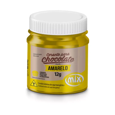 4342 - CORANTE PARA CHOCOLATE AMARELO 12G MIX