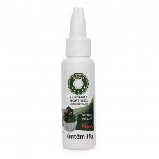 9286 - CORANTE SOFT GEL VERDE FOLHA 15G MAGO