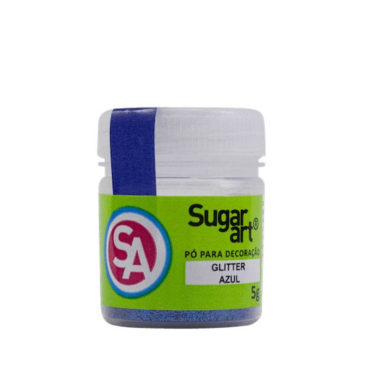 7644 - GLITTER AZUL 5G SUGAR ART