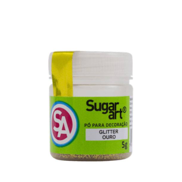 GLITTER OURO 5G SUGAR ART -7647 