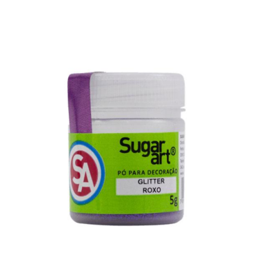 GLITTER ROXO 5G SUGAR ART -9424 