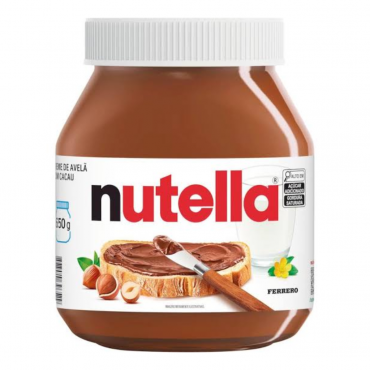 7515 - CREME DE AVELÃ NUTELLA 650G FERRERO
