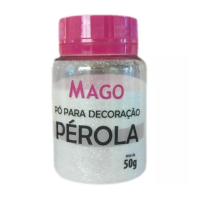 12366 - PÓ PARA DECORAÇÃO PÉROLA 50G MAGO