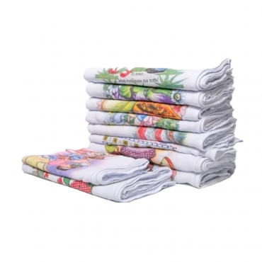 0582 - PANO DE PRATO 66X38CM COM 5