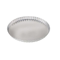 10081 - FORMA TORTA DE MAÇA FUNDO FIXO 13X3CM DONA LELLA