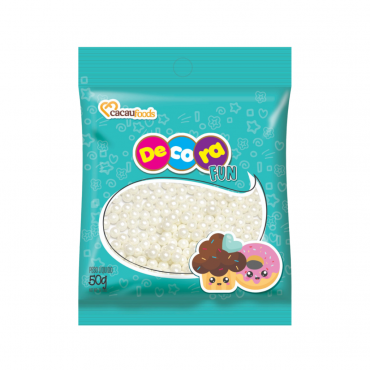 10648 - DECORA FUN PÉROLA 50G CACAU FOODS