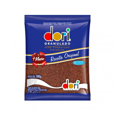 8155 - GRANULADO MAIS MACIO CHOCOLATE 500G DORI