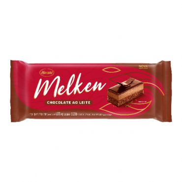 BARRA DE CHOCOLATE MELKEN AO LEITE 1,01KG HARALD - 7426 