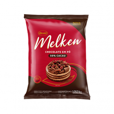 CHOCOLATE EM PÓ MELKEN 50% CACAU 1,01KG HARALD - 7431