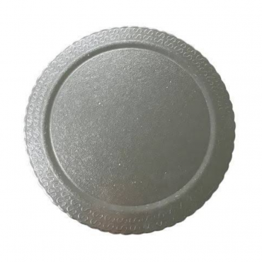 10025 - CAKE BOARD REDONDO PRATA 32CM ULTRAFEST 4041