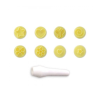 10240 - KIT CARIMBOS ESSENCIAIS AMARELO BLUE STAR