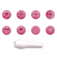 10237 - KIT CARIMBOS MINI ROSA BLUE STAR