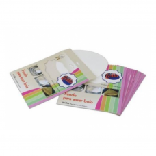 FUNDO PARA ASSAR BOLO 15CM DONA LELLA COM 12 -8331 