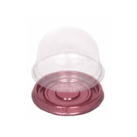 9067  MINI CAKE BOX ROSE GOLD FLIP COM 10