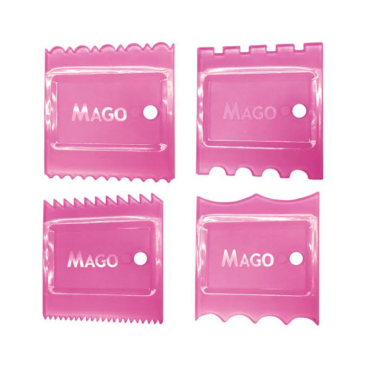  KIT MINI RASPADORES PARA BOLO MAGO COM 4 -7675