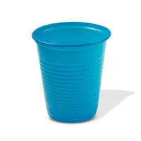 0680 - COPO DESCARTÁVEL AZUL 200ML TRIKTRIK COM 50