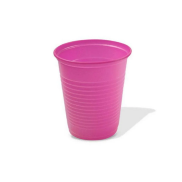 0681 - COPO DESCARTÁVEL ROSA 200ML TRIKTRIK COM 50