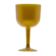  TAÇA ACRÍLICA GIN PIT 500 DOURADA PLASTILÂNIA COM 4 - 8768 