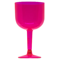 TAÇA ACRÍLICA GIN PIT 500 ROSA PLASTILÂNIA COM 4 - 8768