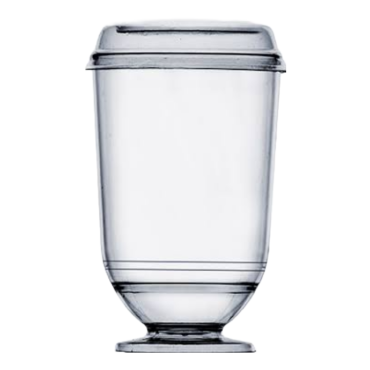  TAÇA ACRÍLICA PIT 050 COM TAMPA PLASTILÂNIA COM 10- 3889 