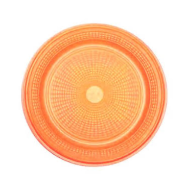 11477 - PRATO REDONDO PARA BOLO LARANJA NEON TRIKTRIK COM 1000